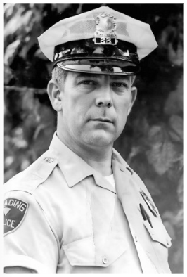 Lenny Hoyt in his Reading Police Department uniform